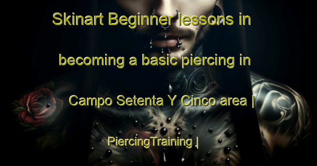 Skinart Beginner lessons in becoming a basic piercing in Campo Setenta Y Cinco area | PiercingTraining | PiercingClasses | SkinartTraining-Mexico